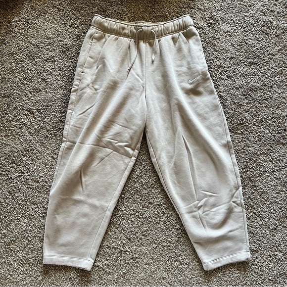 Nike Barrel Leg Sweatpants - Light Tan - Picture 2 of 10
